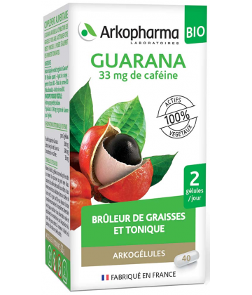 Arkogélules Guarana Bio x 45