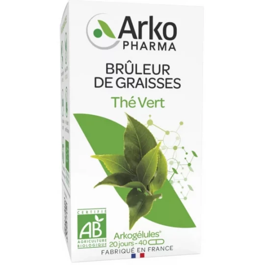 ArkoGélules Thé Vert Bio Gélules x 40