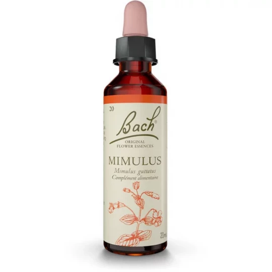 Fleurs de Bach Mimulus Gouttes 20 ml