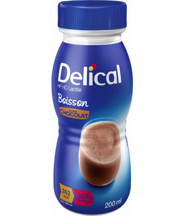 Delical Boisson HP/HC Lactée 4 x 200 ml
