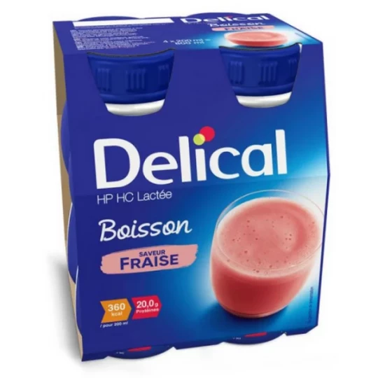 Delical Boisson HP/HC Lactée 4 x 200 ml - image 4