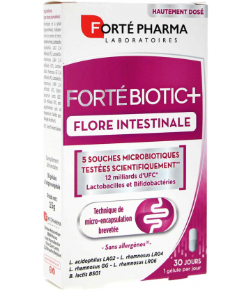 Forté Pharma Fortébiotic Flore Intestinale x 30