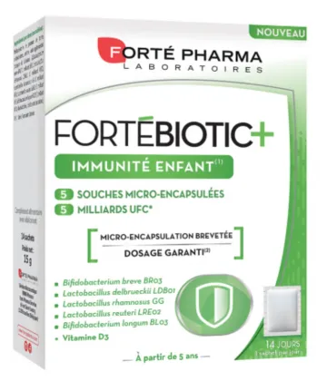 Forté Pharma Fortébiotic Immunité Enfant x 14