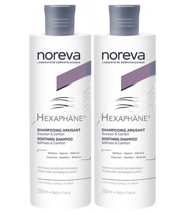 Noreva Hexaphane Shampooing Apaisant 2 x 250 ml
