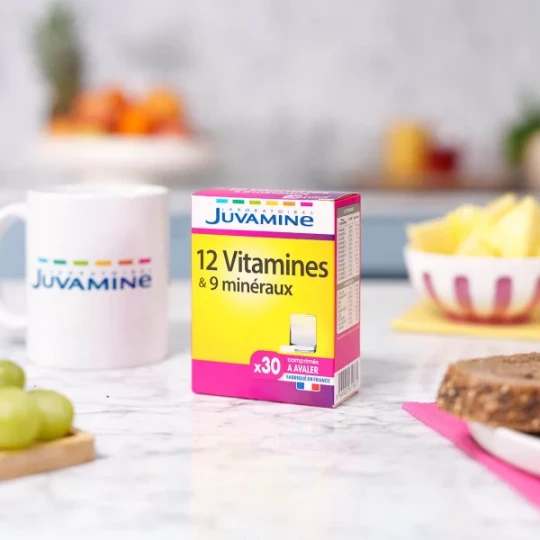 Juvamine 12 Vitamines et 9 Minéraux x 30 - image 3