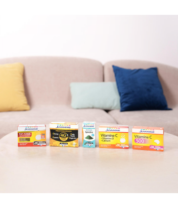 Juvamine Vitamine C, D et Calcium x 30