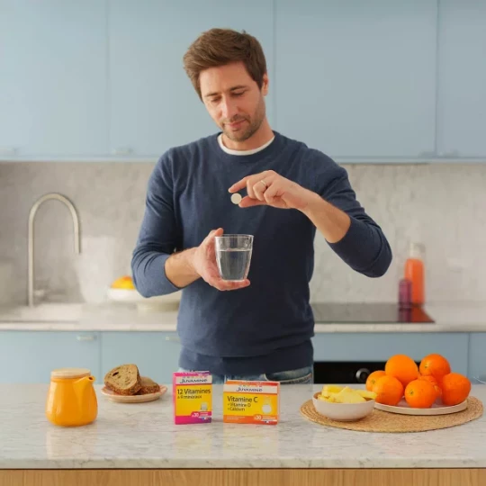 Juvamine Vitamine C, D et Calcium x 30 - image 3
