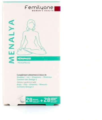 Femilyane Menalya Ménopause Gélules x 28 + Capsules Molles x 28