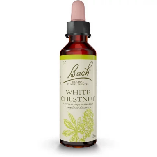 Fleurs de Bach White Chestnut Gouttes 20 ml
