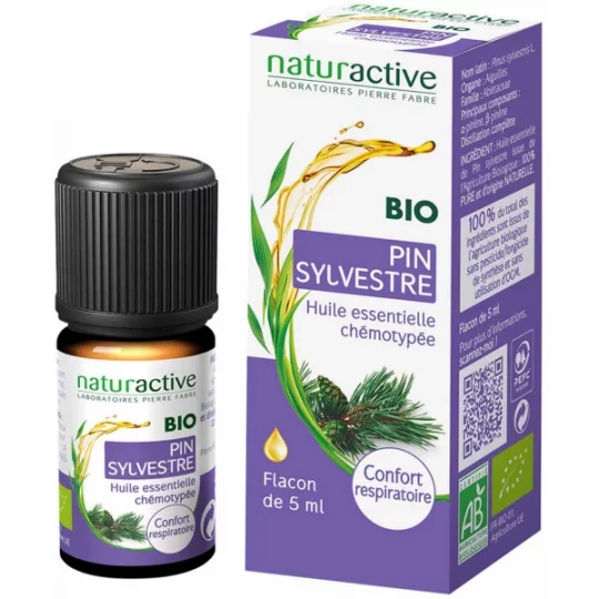 Naturactive Huile Essentielle Bio Pin Sylvestre 5 ml