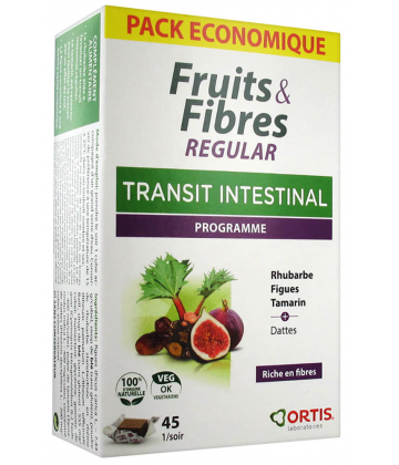 Ortis Fruits & Fibres Regular Cubes à Mâcher x 45