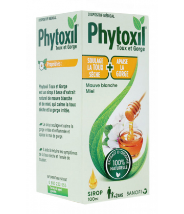 Phytoxil Toux et Gorge 2 en 1 100 ml