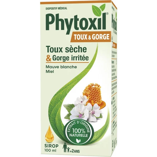 Phytoxil Toux et Gorge 2 en 1 100 ml
