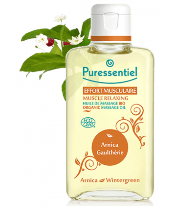 Puressentiel Effort Musculaire Huile de Massage Bio 200 ml