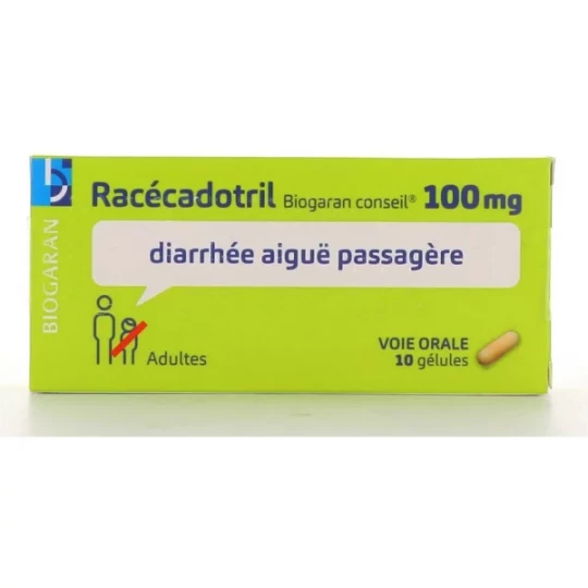 Racécadotril Biogaran Conseil 100 mg X 10 - image 1