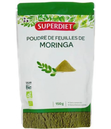 Super Diet Poudre de Feuilles de Moringa 200 g