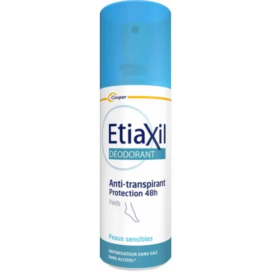 Etiaxil Déodorant Anti-transpirant 48h Pieds 100 ml