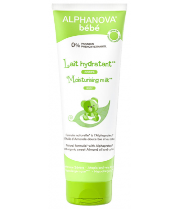 Alphanova Bébé Lait Hydratant Corps 250 ml