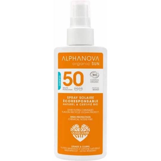Alphanova Sun Spray Bio SPF50 125 g