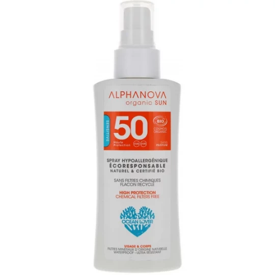 Alphanova Sun Spray Bio Voyage SPF50 90 g