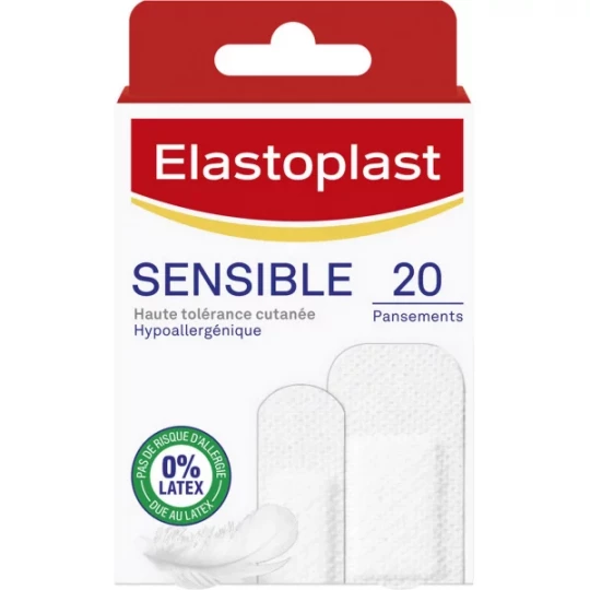 Elastoplast Pansements Peaux Sensibles x 20