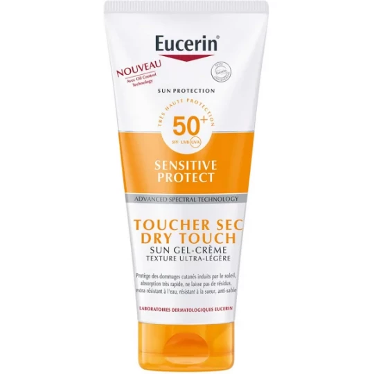 Eucerin Sun Sensitive Protect Gel-crème SPF50 200 ml