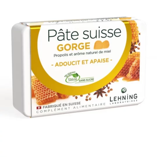 Lehning Pâte Suisse Propolis et Miel 50 g