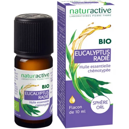 Naturactive Huile Essentielle Bio Eucalytus Radié 10 ml
