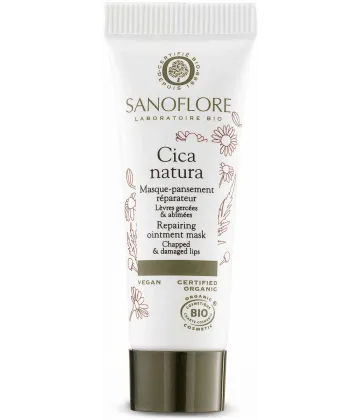 Sanoflore Cica Natura Masque à Lèvres 10 ml