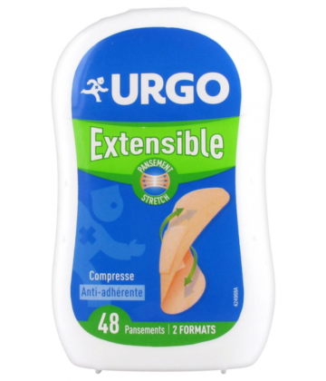 Urgo Extensible Pansements 2 Formats x 48