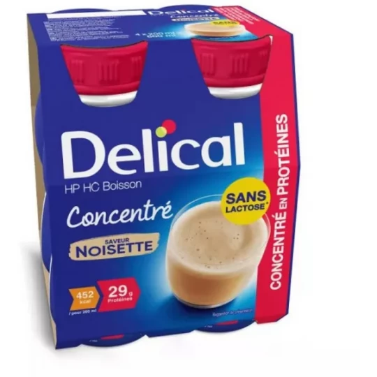 Delical Boisson HP/HC Concentré Lactée 4 x 200 ml - image 2