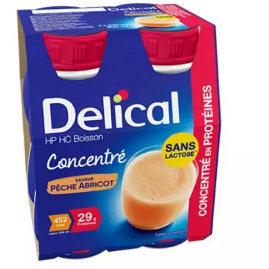Delical Boisson HP/HC Concentré Lactée 4 x 200 ml - image 3