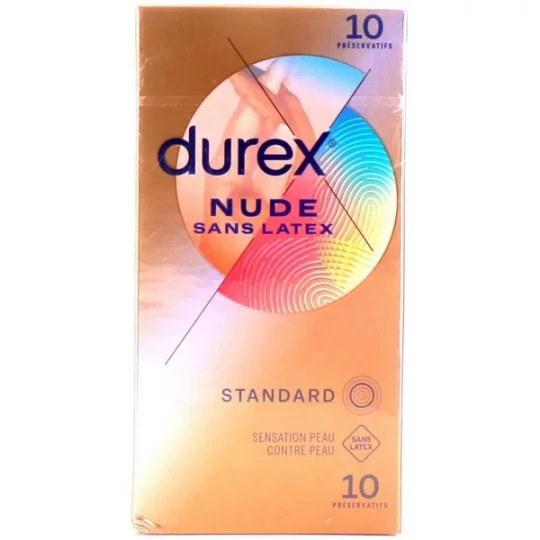 Durex Nude Préservatifs Sans Latex