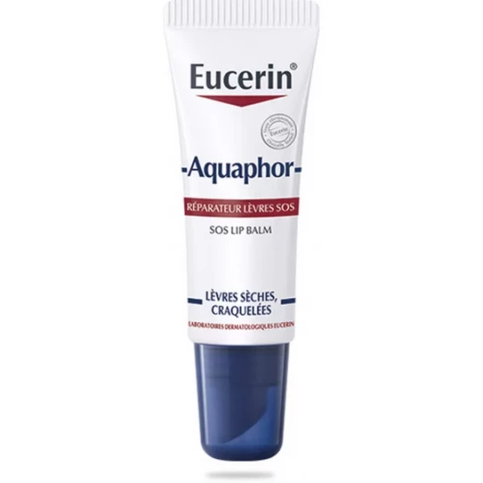 Eucerin Aquaphor Réparateur Lèvres SOS 10 ml