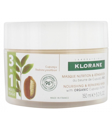 Klorane Masque Réparateur au Beurre de Cupuaçu 150 ml