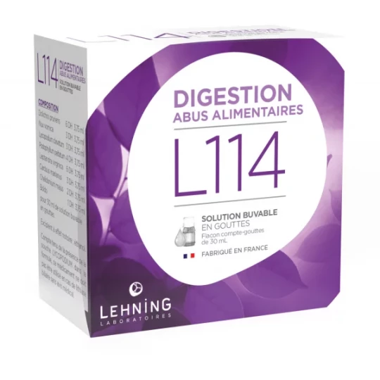 Lehning L 114 Solution Buvable 30 ml