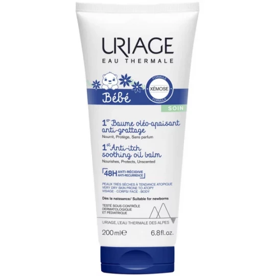 Uriage Bébé Xémose Baume Oléo-Apaisant Anti-Grattage 200 ml