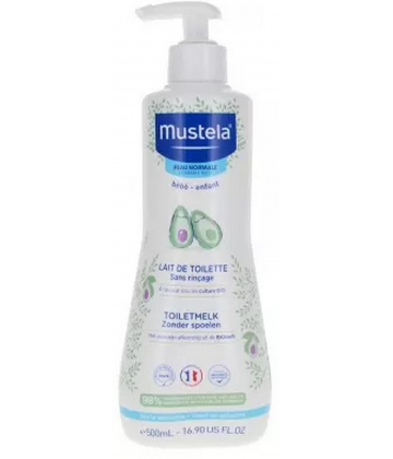 Mustela Lait de Toilette Sans Rinçage