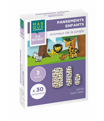 Marque Conseil Pansements Enfants x 30