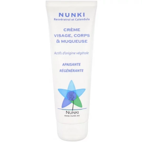 Nunki Crème Visage, Corps et Muqueuses 75 ml