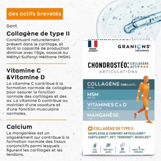 Granions Chondrostéo Articulations Collagène Activ x 30 - image 2