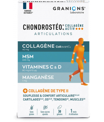 Granions Chondrostéo Articulations Collagène Activ x 30