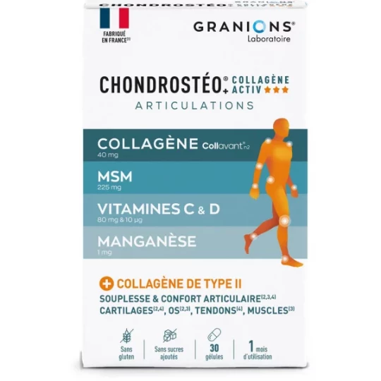 Granions Chondrostéo Articulations Collagène Activ x 30