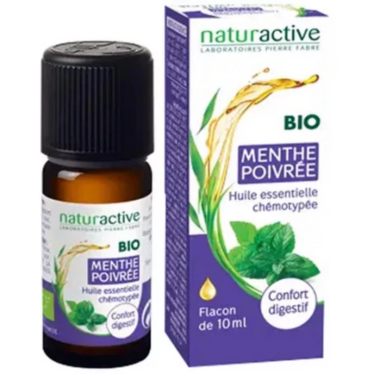 Naturactive Huile Essentielle Bio Menthe Poivrée 10 ml