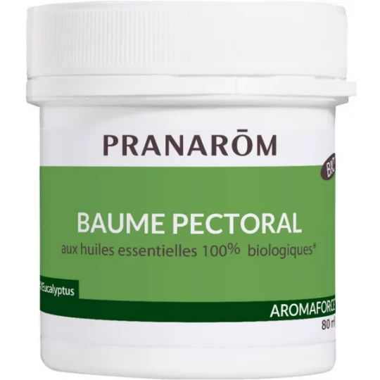 Pranarôm Aromaforce Baume Pectoral Bio 80 ml