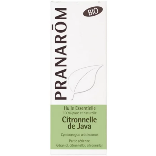 Pranarôm Huile Essentielle Bio Citronnelle de Java 10 ml