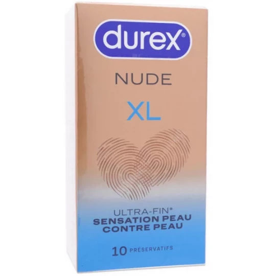 Durex Nude XL Préservatifs