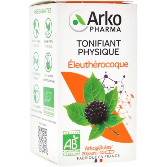 ArkoGélules Eleuthérocoque Bio Gélules x 40