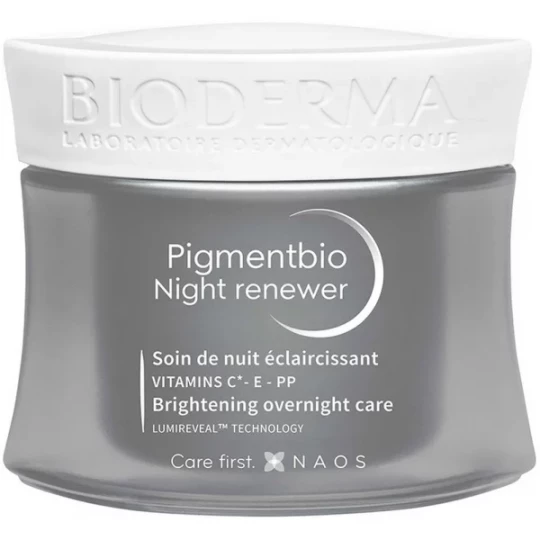Bioderma PigmentBio Night Renewer Soin de Nuit Éclaircissant 50 ml