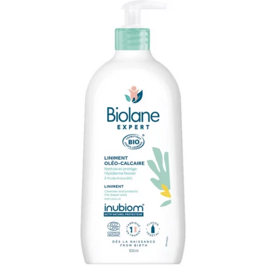 Biolane Expert Liniment Oléo-Calcaire Bio 500 ml